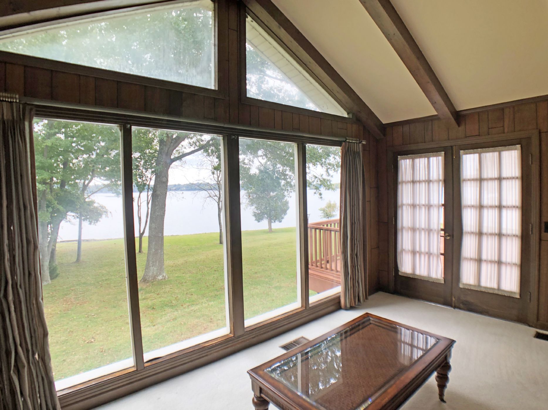 Fantastic Great Room w/ Fireplace & Lake View Fantastic Great Room w/ Fireplace & Lake View